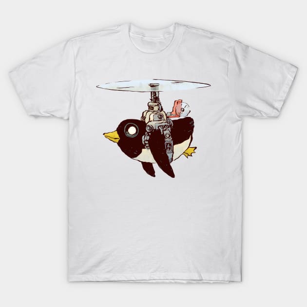 Penicopter T-Shirt by jesse.lonergan